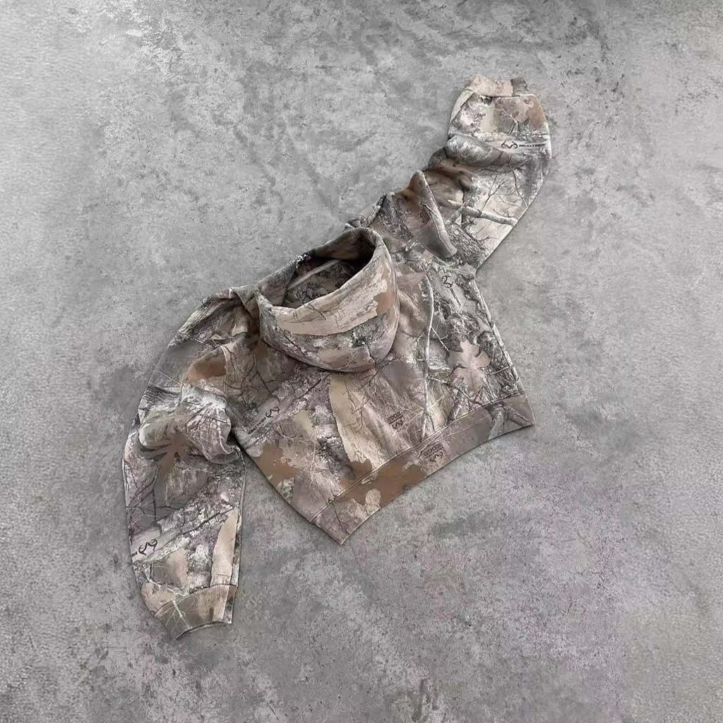 Urban Camo Retro Hoodie
